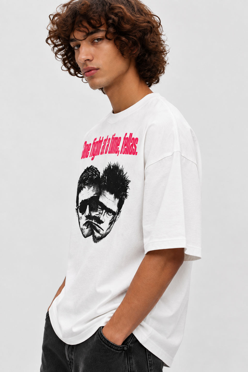 One fight at a time - Oversized tee