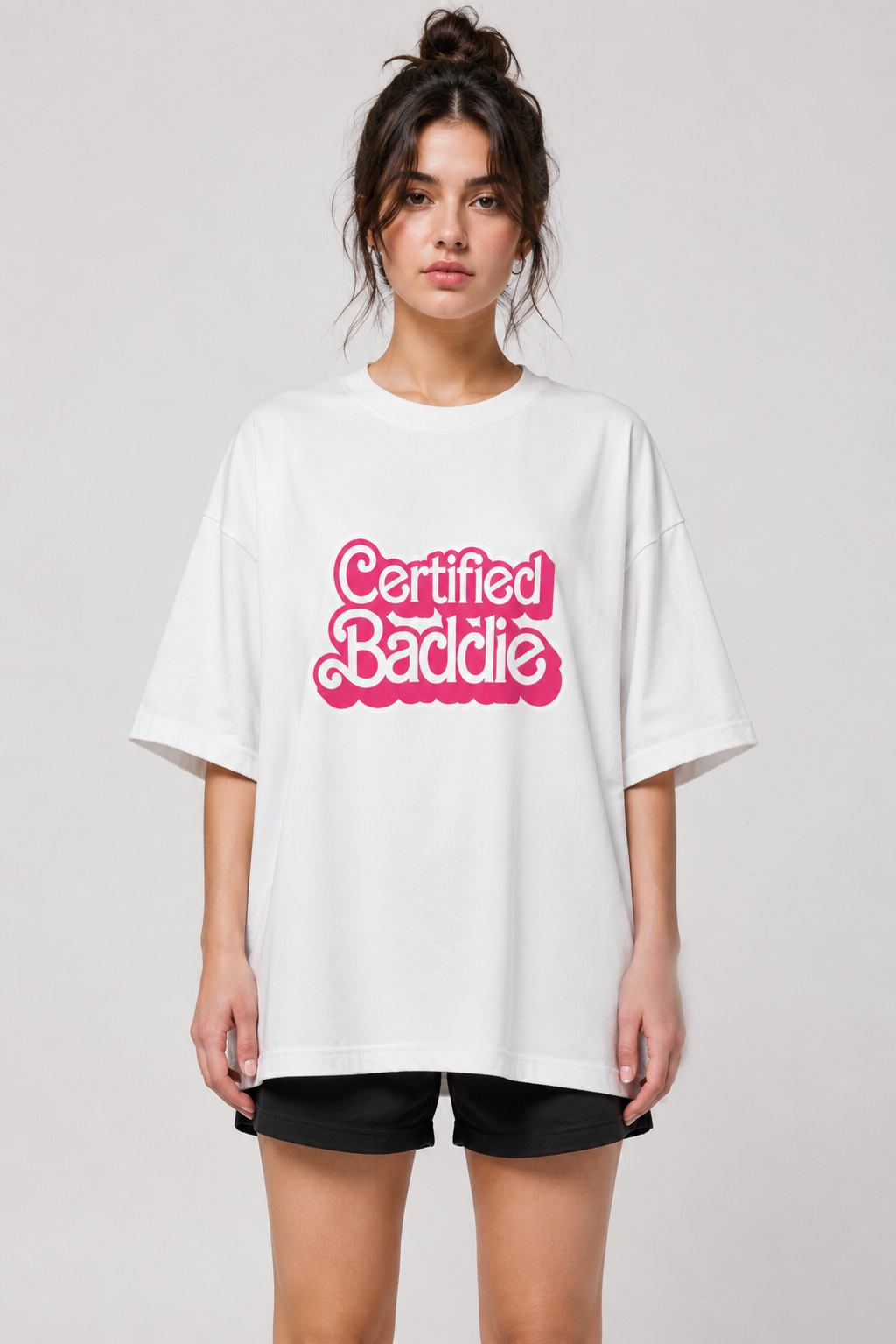 Certified Baddie - Oversized Tee